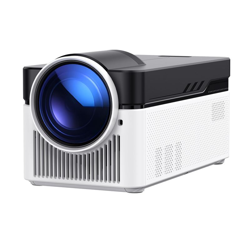 Projecteur HY450 à focale ultra courte, décalage automatique, mise au point électronique 1080p 8K, 900 ANSI, souris aérienne, assistant vocal_voghion.com