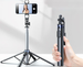 Nohi 1.8m Selfie Stick 2025 Nuovo modello Bluetooth Live Streaming Rotazione a 360 gradi Supporto da pavimento per telefono Treppiede_voghion.com