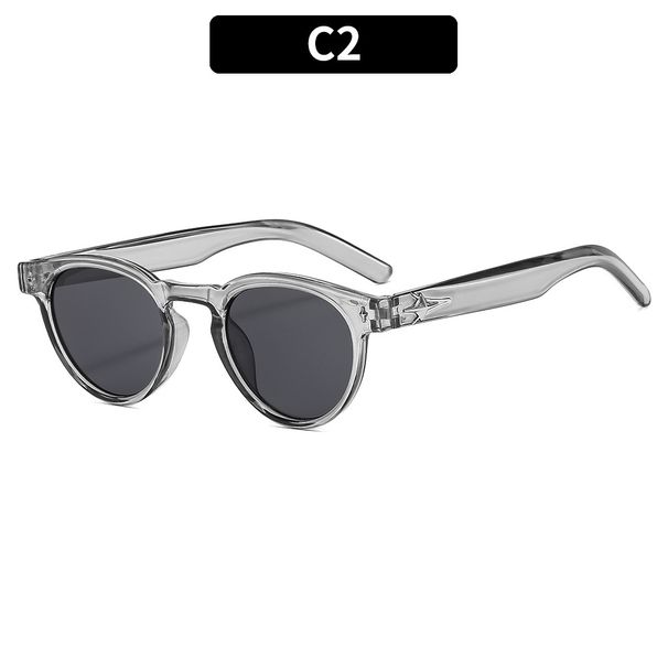 Lunettes de soleil pour hommes et femmes, personnalité de la mode, lunettes de soleil minces à protection solaire avancée, lunettes de soleil de maquillage pour hommes et femmes_voghion.com