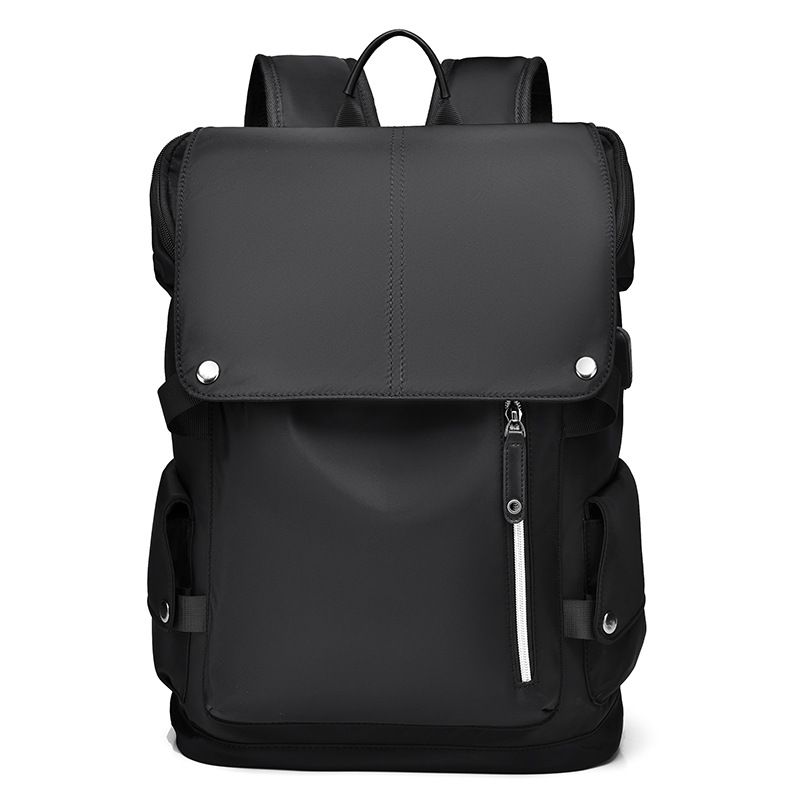 Robuster Canvas-Rucksack für Herren für Business und Reisen, wasserdichter Laptop-Rucksack mit großem Fassungsvermögen, stilvolle Pendlertasche für Arbeit und Uni_voghion.com