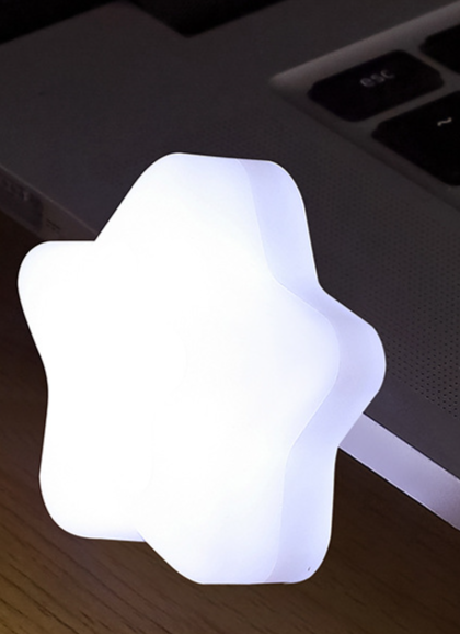 USB Energiesparende Schlafzimmer Nacht Nacht Power Bank Tragbare Notfall Augenschutz LED Atmosphäre Stern Licht_voghion.com
