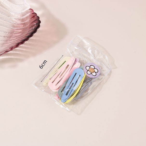 Guanyang ins style 10 bags of basic hairpins Korean version does not hurt the hair candy color cute hairpin side clip bb clip_voghion.com