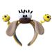 Energetic Girl Cute Big Eyed Plush Headband For Women Funny Twist Stick Clip Face Washing Photo Hoop Hair Accessory_voghion.com