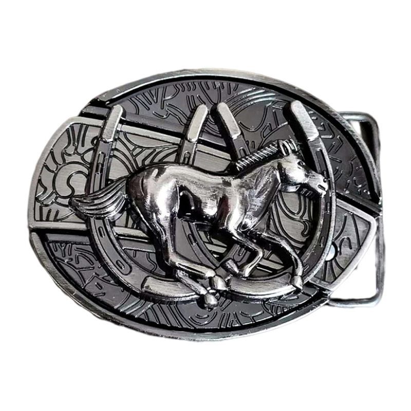 Western Engraving Fits 1.5"(38-40mm) Wide Strap Howard Buckle Belt Buckles Birthday Gifts for Men_voghion.com
