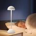 Schreibtischlampe im Pilz-Design, wiederaufladbare LED-Lampe, 3-farbig dimmbar, Pilzlicht, Nachtlicht, dekoratives Licht, Schlafzimmerbeleuchtung_voghion.com