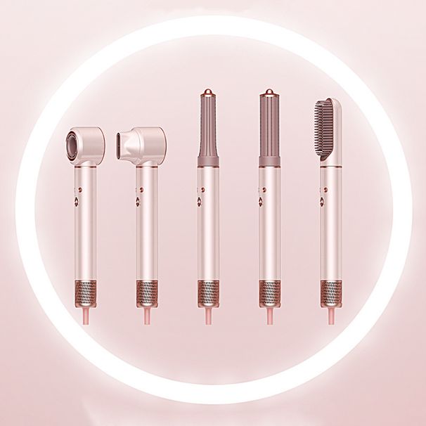 Curling Iron 5-in-1 High-Speed Negative Ion Care Strong Wind High Power Quick-Dry 3-in-1 Hair Dryer_voghion.com