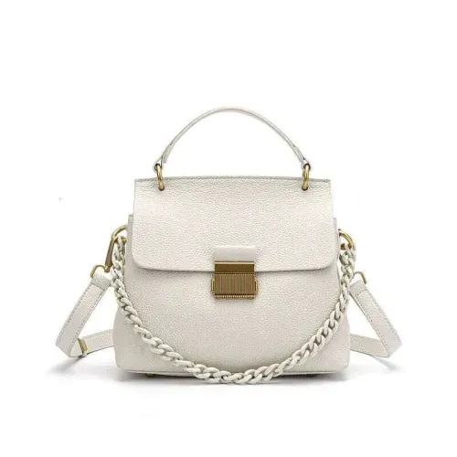 Designer New Classic Chain Small Shell Tote Fashion Genuine Leather Women Niche Design Shoulder Bags Top Quality Ladies_voghion.com