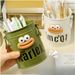 Cute Instagram New Iron Desktop High Beauty Creative Student Pen Holder Storage Box Multi Functional Stationery Bucket_voghion.com