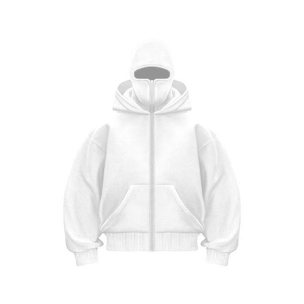 Felpa con cappuccio unisex con design a doppio cappello, primavera e autunno 2025_voghion.com