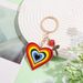 Portachiavi con ciondolo a forma di nuvola arcobaleno, piccolo e fresco, da donna, con decorazione per borsa e ragazza._voghion.com