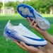 New all-knitted breathable sports shoes FG nail non-slip men's and women's game shoes_voghion.com