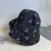 Retro Washed Bear Denim Bucket Hat Women's Sunshade Versatile Outdoor Travel Shows Washbasin Hat Tide_voghion.com
