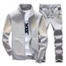2025 frühling Und Herbst Neue Koreanische Stil Slim Fit Mode Sweatshirt männer Set Casual_voghion.com