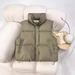 Gesteppte Pufferweste für Damen mit Stehkragen, lockere Passform, einfarbig, lässige Winterweste für Damen (Beige, Schwarz, Grün, Kaffeebraun)_voghion.com