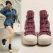 Multifunctional High-Top Canvas Sneakers Breathable Thick-Sole Height-Boosting Shoes_voghion.com