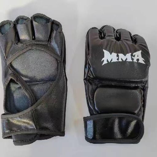 Half-Finger Boxing Sanda Muay Thai Fighting Unisex Adult Punching Bag Gloves Trendy_voghion.com