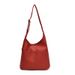 Casual Simple Large Capacity For Women Summer 2024 New Niche Bucket Single Shoulder Red Bag_voghion.com