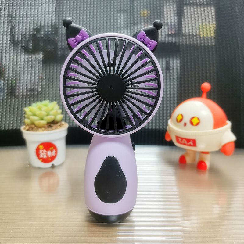 Neu Handheld 99013 USB Aufladbare Cartoon Fan Tragbare Student Geschenk Haushalt Mini_voghion.com
