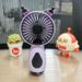 Neu Handheld 99013 USB Aufladbare Cartoon Fan Tragbare Student Geschenk Haushalt Mini_voghion.com