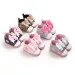 Baby Little Girls High Tops Star Sneakers Soft Anti-Slip Sole Cutefeet Infant Newborn Toddler First Walking Crib Shoes_voghion.com