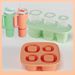 Ice Tray Mold 4 Grid Silicone Easy To Release Water Cup Ice Mold Ice Tray_voghion.com