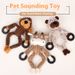 Pet Plush Relief, Bite Resistance, Grinding Teeth, Making Sounds, Dog Toys, Teeth Cleaning, Odor Absorption, Monkey And_voghion.com