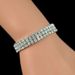 Luxuriéis geometresch Metal Inlay Rhinestones Damen Braceleten_voghion.com