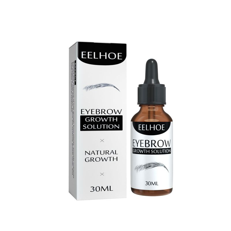 EELHOE soin hydratant doux liquide réparation sourcil noir épais huile essentielle naturelle_voghion.com