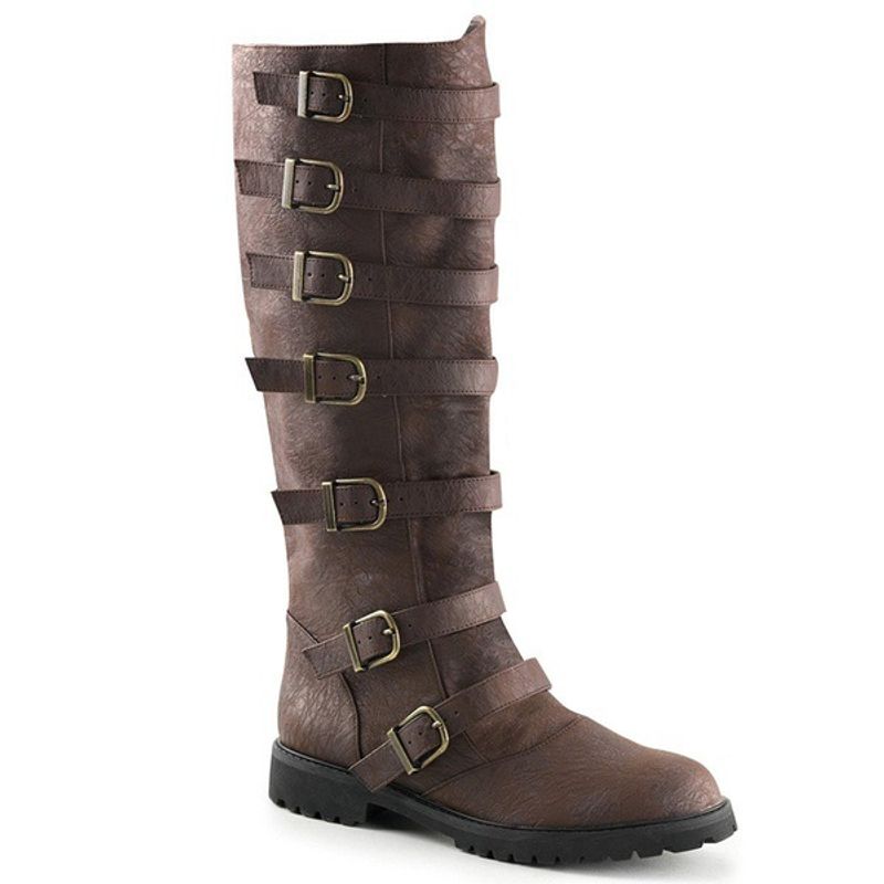 Suministro de botas de moto con hebilla de caballero para hombre de gran tamaño, tacón plano, comercio exterior transfronterizo 40-48_voghion.com