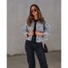 Women’s Embellished Denim Jacket – Heavy Beaded Bohemian Oversized Coat (S-3XL)_voghion.com