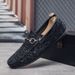 SHLIANG Scarpe casual da uomo alla moda, slip-on, con suola piatta, traspiranti, comode, mocassini di grandi dimensioni, cuciture resistenti X0028_voghion.com
