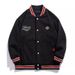 Herrenbekleidung Übergröße Lockere, lässige Baseballjacke Trendy große bestickte Jacke_voghion.com