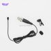 MICWL TA4F 4Pin XLR Micro Mini Tie Clip-On Lavalier Lapel Omnidirectional Microphone for Shure Wireless_voghion.com