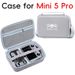 New Arrival Storage Bag For DJI Mini 5 Pro Drone Battery Accessories Shockproof Handbag W/ Shoulder Strap Case_voghion.com