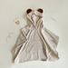 Accappatoio con cappuccio e orecchie per neonati – Mantella in cotone in stile coreano per bambini piccoli (1-3 anni) – Morbida e ad asciugatura rapida, unisex_voghion.com