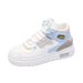 INS High Top Little White Shoes for Women 2023 Våren Nya koreanska studentstyrelsen Skor för kvinnor Tjock sula Matsuke Casual_voghion.com
