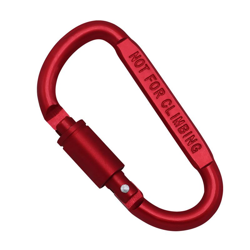Verdickter 8CM-Verriegelungskarabiner, Schnellziehmutter, bunte hängende D-förmige Rucksackschnalle aus Luftfahrt-Aluminiumlegierung_voghion.com