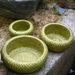 Woven Egg Bird's Nest Steamed Bun Candy Round Hollow Double Layer Bamboo Green Snack Basket_voghion.com