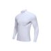 New Running Fitness Quick-drying Clothes Semi-zipper Men's Fashion Breathable Elastic Tight_voghion.com