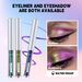 Lidschatten & Liner-Kombination Optischer Chamäleon-Eyeliner Flüssiges Licht Verändernde Fantasiefarbe Bühnenkleidung Einfach zu färbender Eyeliner Flüssiger Lidschatten_voghion.com