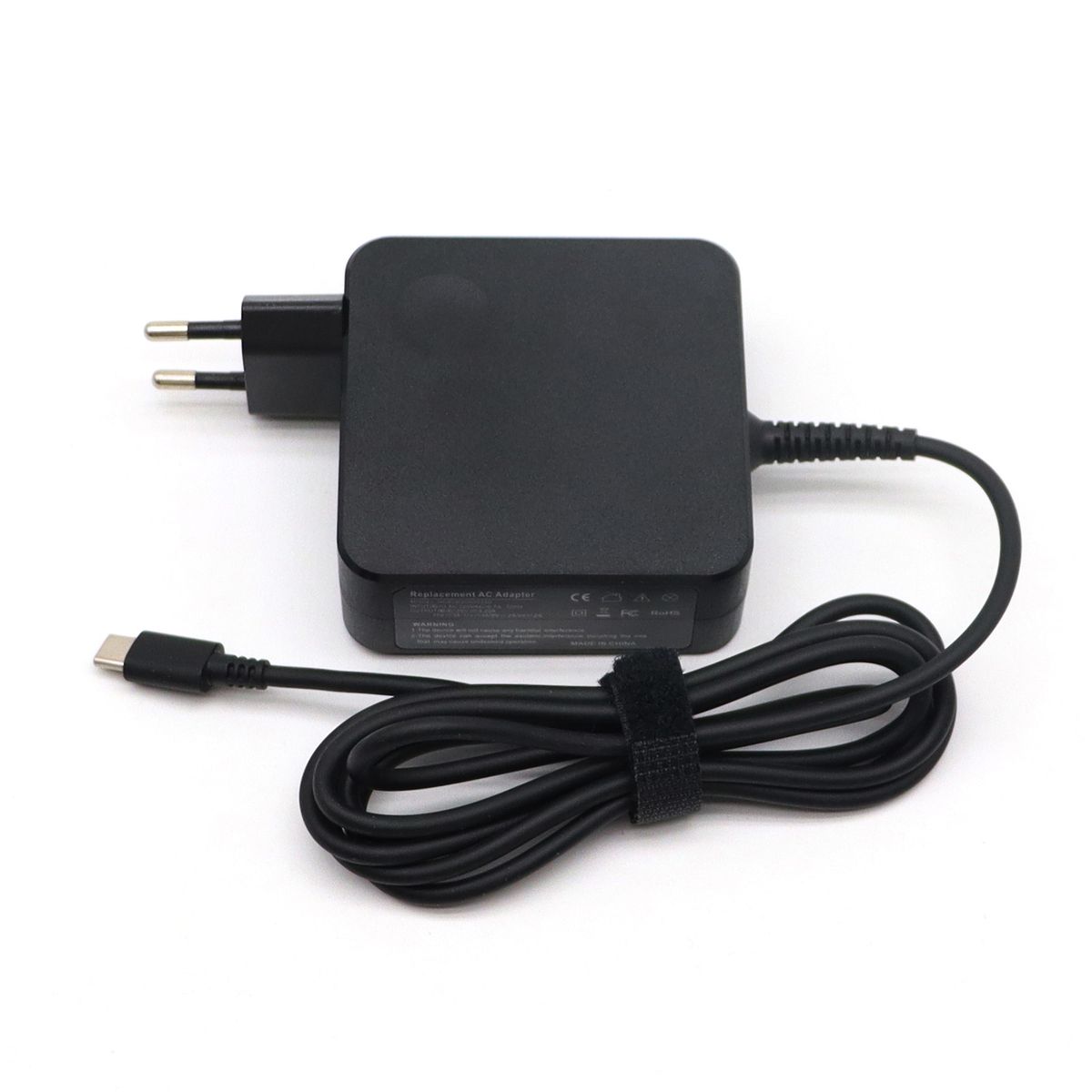 Lenovo ve ASUS Dizüstü Bilgisayarlar İçin Uygun 65W USB-C PD Hızlı Şarj Cihazı - 20V 3.25A Evrensel Güç Adaptörü_voghion.com