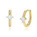 Women's Jewelry Fashion Simple Diamond Earrings Niche Design High End Mini Hoop Earrings_voghion.com