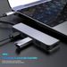 USB C Hub Multiport Adapter 5 i 1 med HDMI 4K typec 3.0 porte og 100W strømforsyning Qianji HUB 5 i 1 til bærbar MacBook_voghion.com