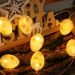 Luci colorate a LED di Pasqua Uova rotte Uova rotte di Pasqua Festival Atmosfera femminile Luci colorate decorative String_voghion.com