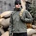 Praetor Tactical Jacket – Ganzjahres-Softshell-Militär-Windjacke mit Fleecefutter (Schwarz/Khaki/Grün)_voghion.com