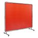 X Wheels Screen 8' Welding 2 FlameResistant Swivel Frame Welding Curtain 4 Protection L Vinyl Screen With On 6' Welding Screen_voghion.com