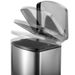 Stainless Steel Step Trash Can – Silent Pedal, 5L/7L/9L/12L For Kitchen, Bathroom & Living Room (Modern Design, Anti-Fingerprint)_voghion.com