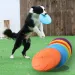 15/18/22 cm modisches Hundespielzeug, Frisbees, Silikonspiele für Hunde, interaktives Trainingsspielzeug für Welpen, Haustier von PawParty Store_voghion.com