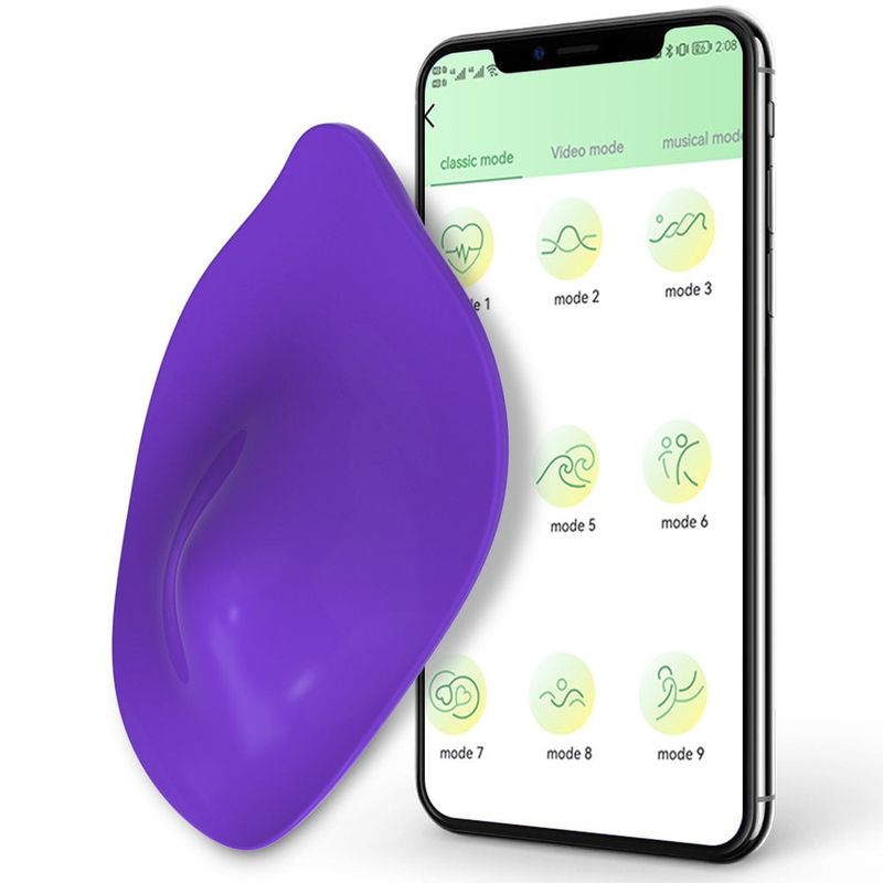 TLUDA Tragbarer Höschenvibrator mit APP-Fernbedienung für Frauen, ferngesteuerter Vibrator_voghion.com