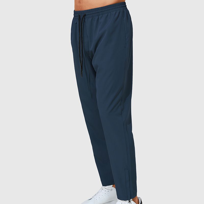Cross-border New Fast-drying Men's Sports Casual Trousers Summer Four-sided Elastic Moisture-absorbing Breathable Training Fitness Running Pants_voghion.com